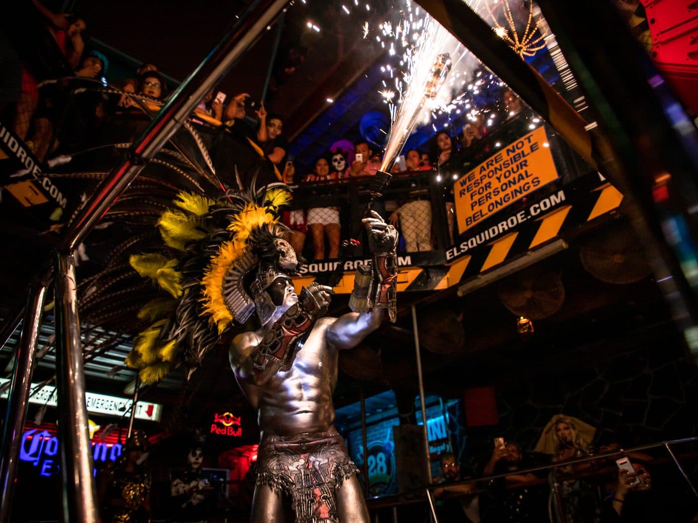 Halloween party at El Squid Roe Cabo San Lucas — photo 13